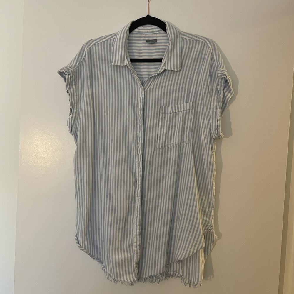Aerie Striped Button Down